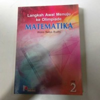 Image of Langkah Awal Menuju ke Olimpiade Matematika Jilid 2
